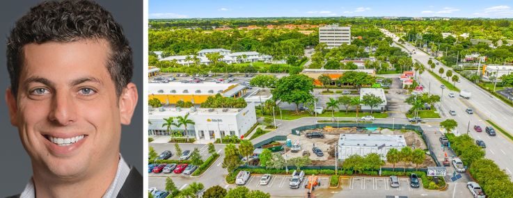 PEBB Enterprises CEO Ian Weiner and Delray Landing at 5024 and 5070 West Atlantic Avenue, Delray Beach, Fla.