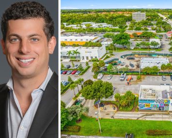 PEBB Enterprises CEO Ian Weiner and Delray Landing at 5024 and 5070 West Atlantic Avenue, Delray Beach, Fla.