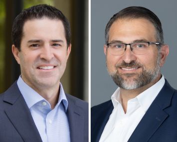 Amoroso Companies' Jason Amoroso (left), Arselle Investments' Kev Zoryan (center) and Aaron Greeno (right).