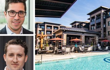 North River Partners's Jeffrey Rosenfeld (top) and Sean Robertson (bottom), and The Westcott in Canton, Ga.