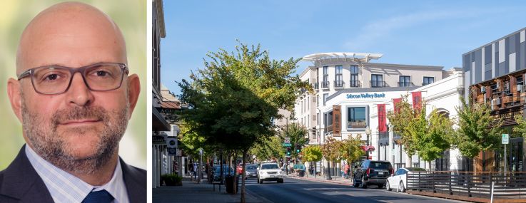 Jonathan Daniel of Knighthead Funding and First Street Napa in Napa, Calif.