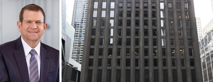 Harbor Group International's Jordan Slone and 51 West 52nd Street.