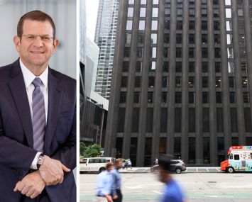 Harbor Group International's Jordan Slone and 51 West 52nd Street.