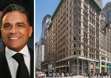 The Moinian Group's Joseph Moinian and 545 Fifth Avenue.
