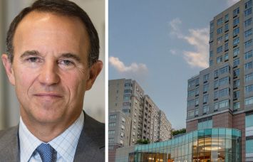 Acadia Realty's Ken Bernstein and the Shops at Skyview, Queens.