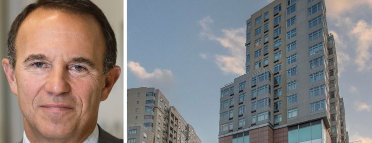 Acadia Realty's Ken Bernstein and the Shops at Skyview, Queens.