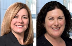 PGIM's Melissa Farrell (left) and Jaime Zadra.