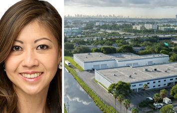 PGIM Real Estate's Michelle Liu. An industrial property near Miami International Airport.