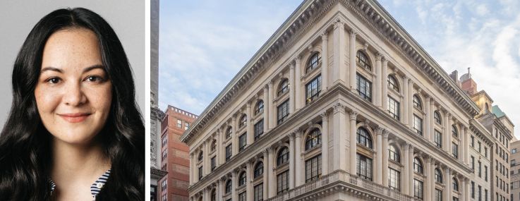 EliseAi CEO Minna Song and 393-401 Fifth Avenue.