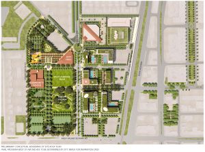 One Boca site plan diagram.