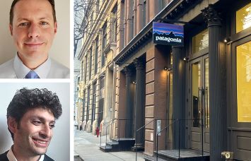 Vertex's Patrick Pavone (top) and Adam Arnow (bottom), and 61-63 Crosby Street.