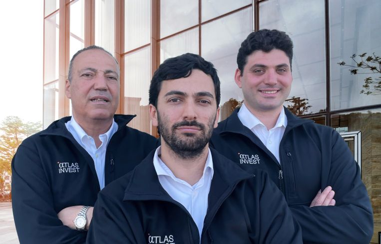 Atlas Founders Roni Peled (from left), Tal Shahar, and Nir Peled.