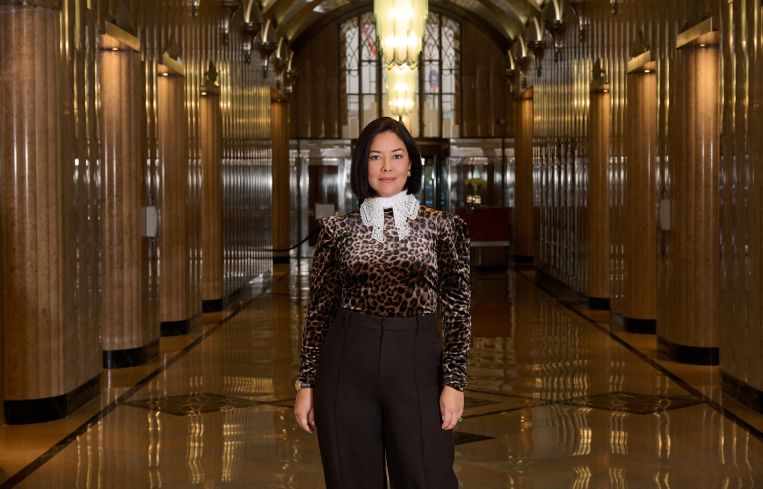 Sandhya Espitia, COO of REBNY, photographed at the organization's 570 Lexington Ave. office on Jan. 12, 2026.