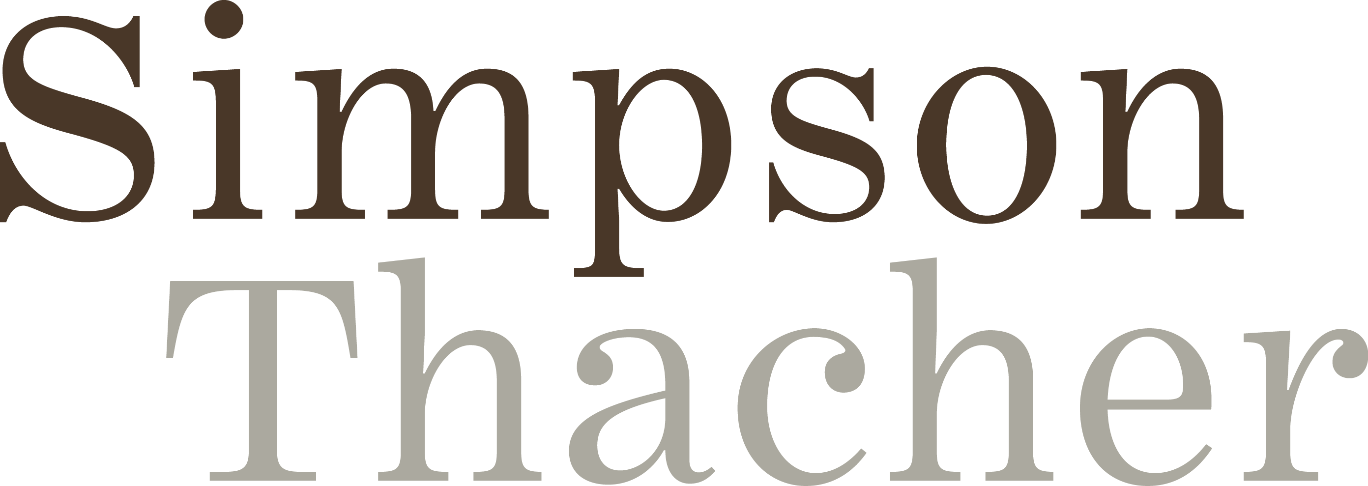 Simpson Thacher Logo National Finance Forum