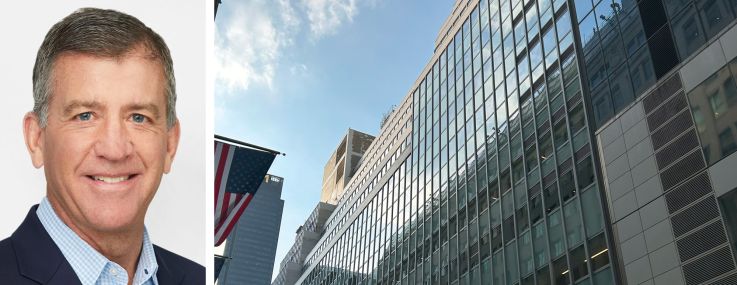 Empire State Realty Trust's Thomas Durels and 111 West 33rd Street.