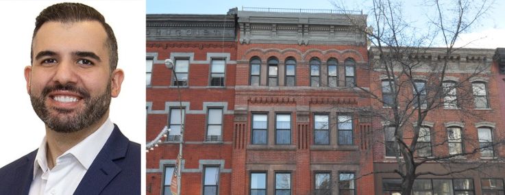 RTL's Thomas Galo and 686 Grand Street, Brooklyn.