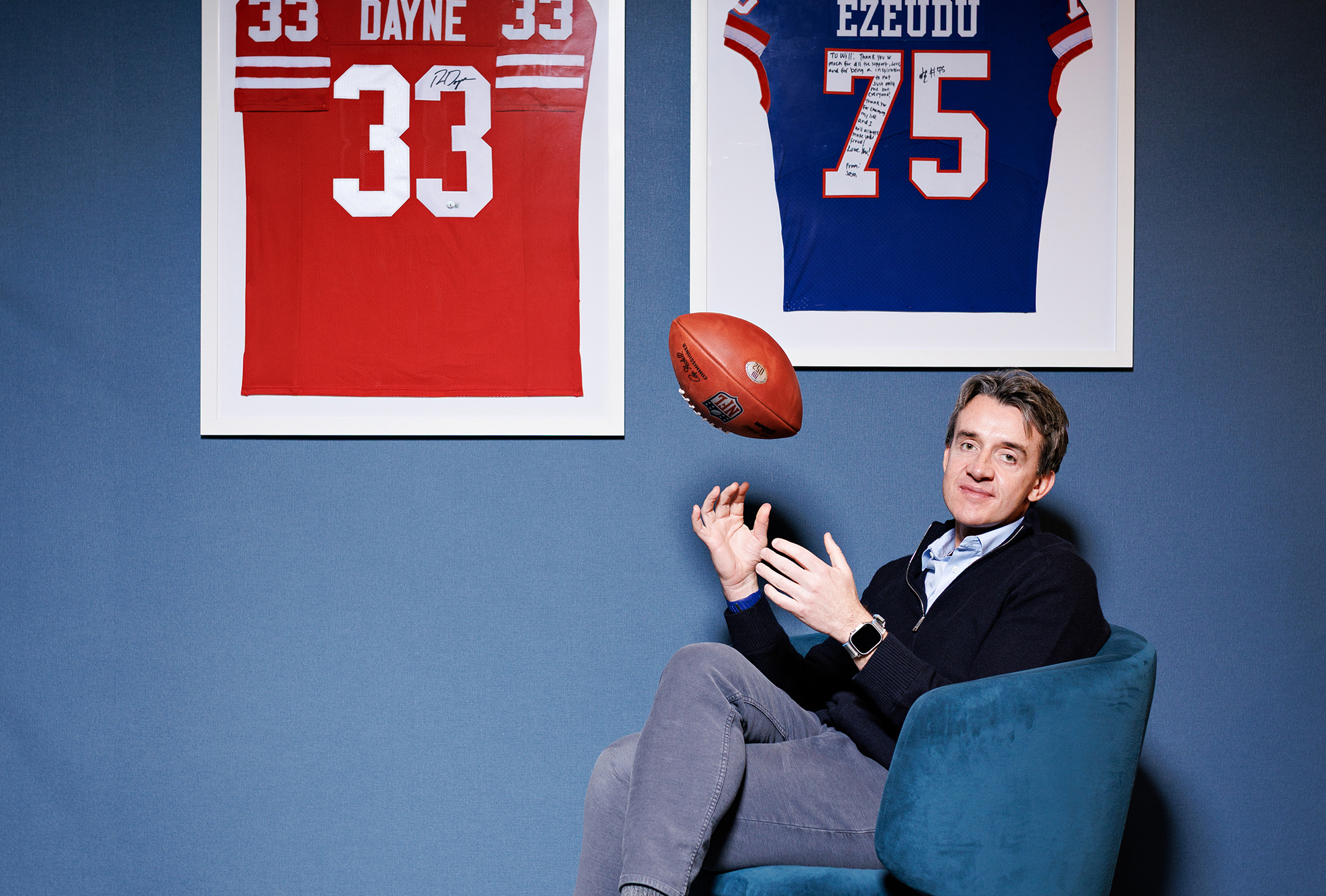 Will Blogett, founder and CEO of Tredway, at the firm's midtown Manhattan office.