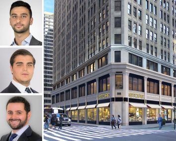 Freddy Souid (top), Jack Hamadani (center), and Ike Bibi of KSRNY, and 1370 Broadway.