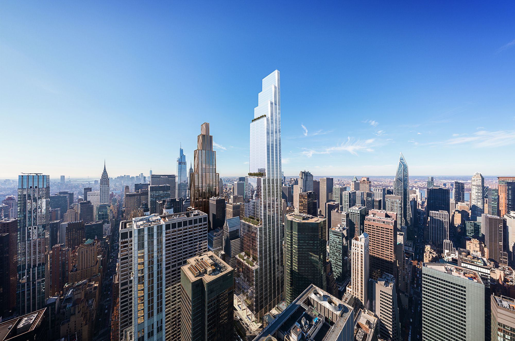 A rendering of 350 Park Avenue.