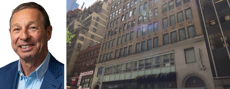 Newmark's Bill Cohen and 64 West 48th Street.