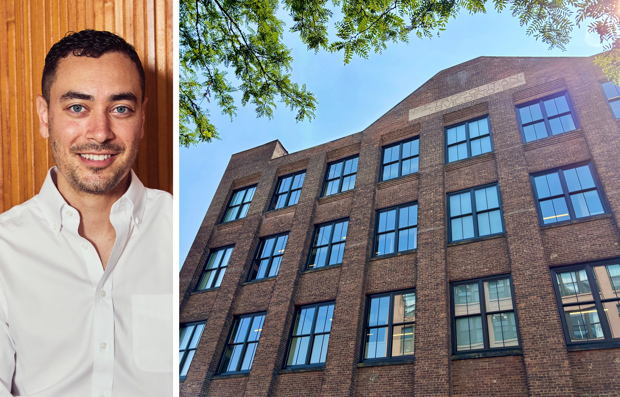 Adam Joly of Igloo and the Metropolitan Building at 44-01 11th Street, Queens.