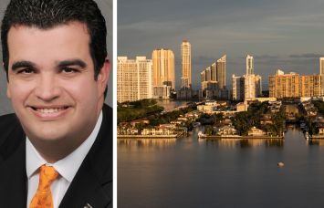 Ocean Bank CEO Agostinho Alfonso Macedo and Aventura, Fla.