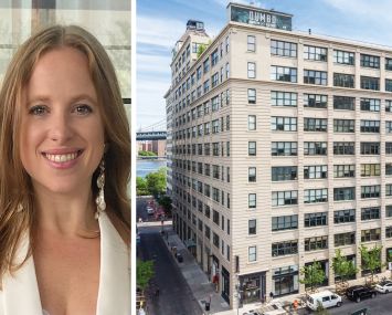 Two Trees's Alyssa Zahler and 45 Main Street, Brooklyn.