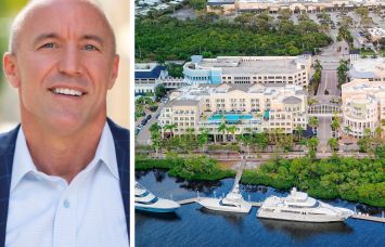 Voloridge President Barry Miller and Harbourside Place, Jupiter, Fla.
