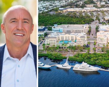 Voloridge President Barry Miller and Harbourside Place, Jupiter, Fla.