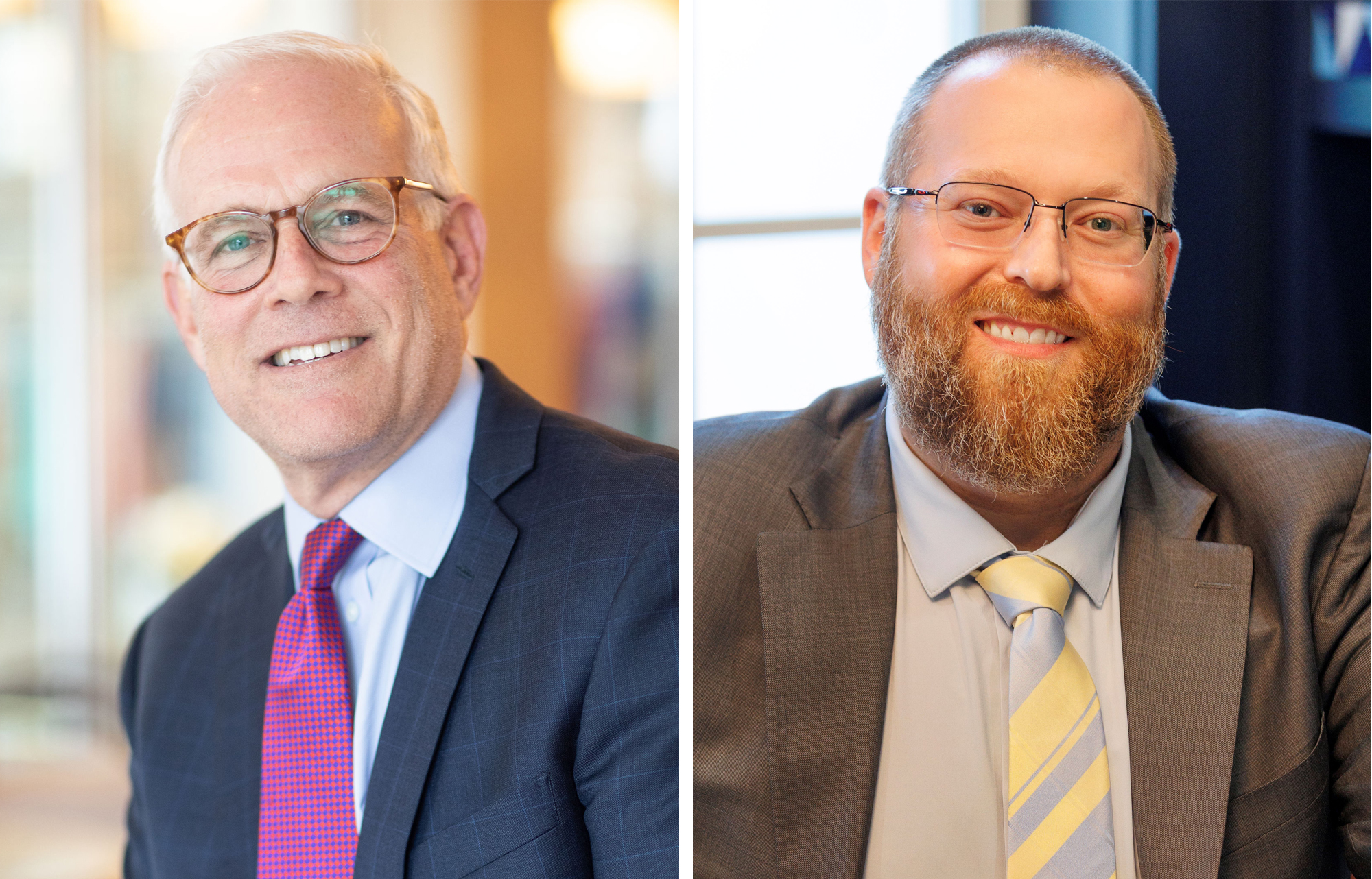 Forman Capital's Brett Forman (left) and Scott Mehlman.