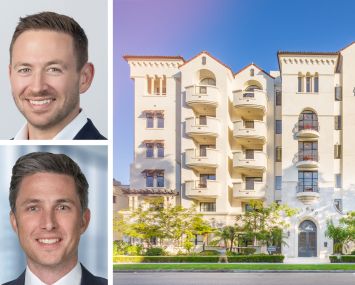 Bryan Gortikov of Gortikov Capital (top), Kevin Green of Institutional Property Advisors, and Luxe Villas, Brentwood, Calif.