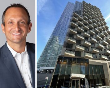 Affinius Capital's David Greenburg and One Nine Rockwell at 19 Rockwell Place, Brooklyn.