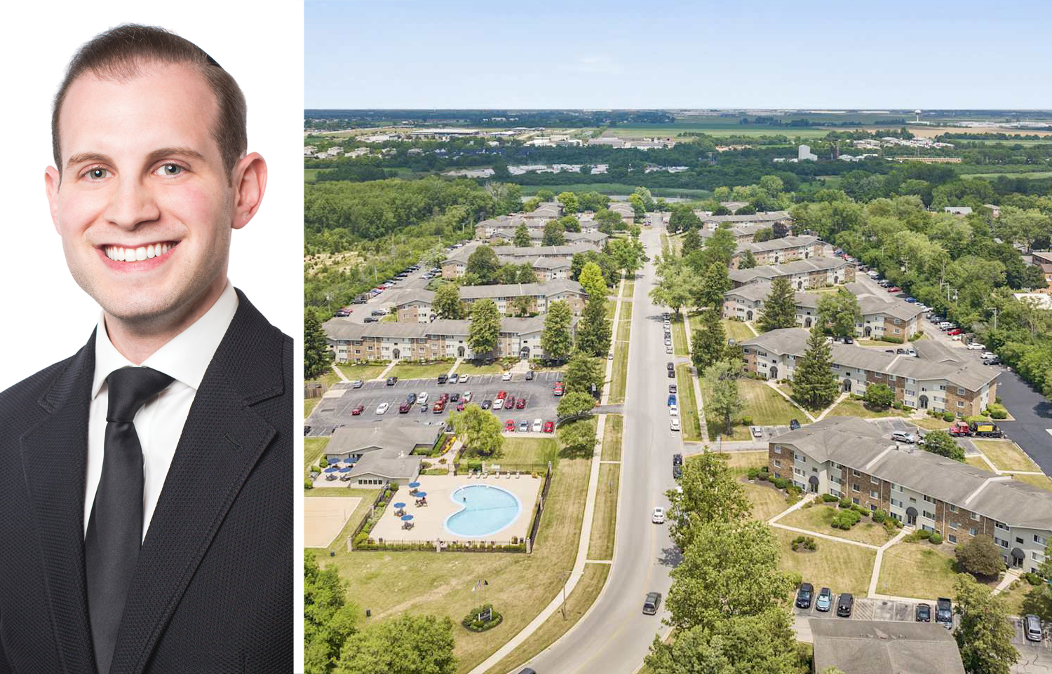 Greystone's Eric Rosenstock and Woodlands of Crest Hill Apartments, Crest Hill, Ill.