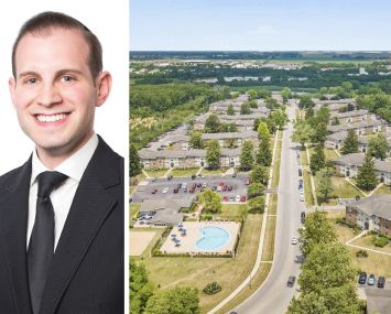 Greystone's Eric Rosenstock and Woodlands of Crest Hill Apartments, Crest Hill, Ill.