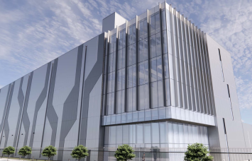 Rendering of Goodman Group's LAX01 Vernon, a 49.5 MW data center project in Vernon, Calif.