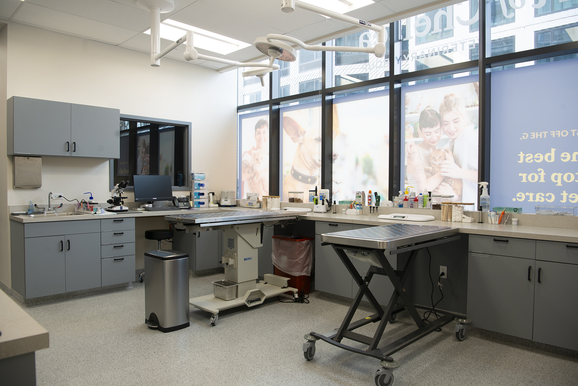 “We chose to create this space that doesn't necessarily feel like a doctor's office," Hackney said.