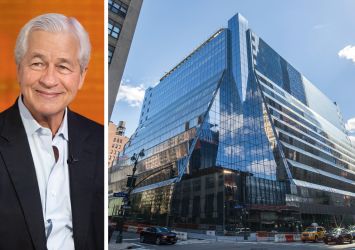 Jamie Dimon, CEO of J.P. Morgan Chase, and 5 Manhattan West.