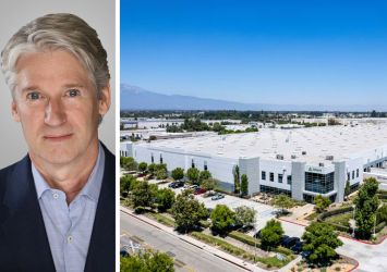 MDH Partners co-founder and CEO Jeffrey Small and 13880 Monte Vista Avenue, Chino, Calif.