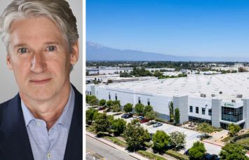 MDH Partners co-founder and CEO Jeffrey Small and 13880 Monte Vista Avenue, Chino, Calif.