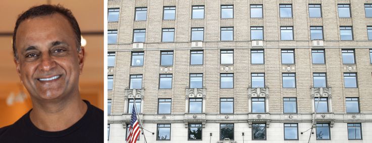 Gencom founder Karim Alibhai and the Ritz-Carlton New York, Central Park.