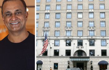 Gencom founder Karim Alibhai and the Ritz-Carlton New York, Central Park.