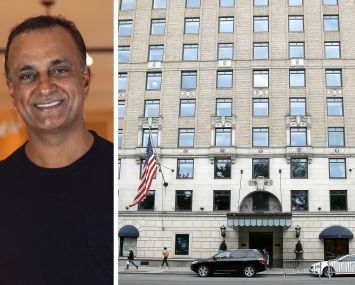 Gencom founder Karim Alibhai and the Ritz-Carlton New York, Central Park.