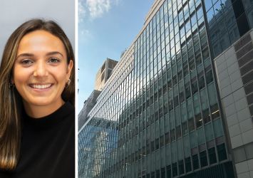 Empire State Realty Trust's Kerry Lavelle and 111 West 33rd Street.