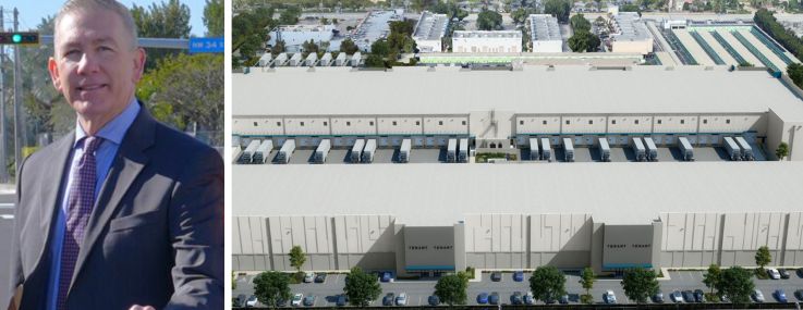 Kevin Carrolol, Partner, Southeast Region, at Bridge Industrial and Bridge Point Doral 826, in South Florida.