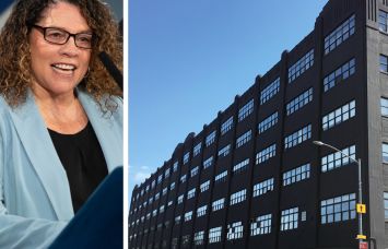Lisa Garcia, New York City Department of Environmental Protection commissioner, and 24-02 49th Avenue, Queens.