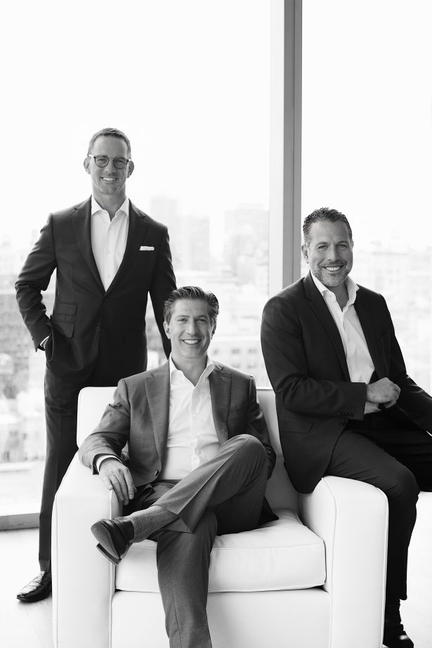Madison Realty Capital co-founders Brian Shatz, Josh Zegen, and Adam Tantleff.