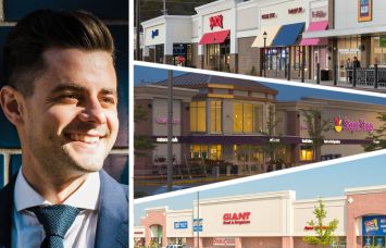 Newmark's Nick Scribani, Groton Shopping Center, Groton, Conn. (top), Franklin Village Plaza, Franklin, Mass. (center), and Trexlertown Plaza, Trexeltown, Pa.