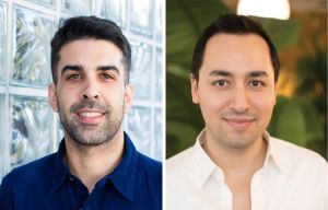 Nima Wedlake (left) and Ashkan Zandieh.