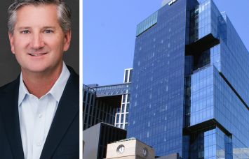 Carr Properties' Oliver Carr III and 7272 Wisconsin Avenue, Bethesda, Md.
