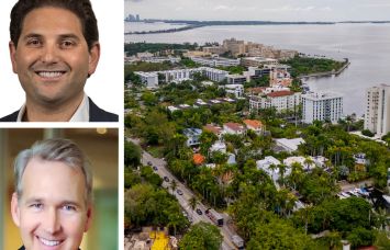 Torose Equities' Scott Sherman (top), Sabal Investment's Pat Jackson, and Coconut Grove, Fla.
